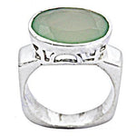Load image into Gallery viewer, 925 Silver Chalcedony Ring for Women | Statement Jewelry

