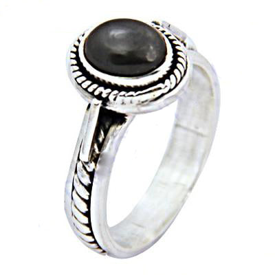 925 Silver Onyx Ring for Women | Gemstone Jewelry