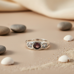 Load image into Gallery viewer, 925 Silver Gemstone Ring for Women | Elegant Jewelry Gift
