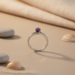 Load image into Gallery viewer, 925 Silver Amethyst Ring for Women | Gemstone Jewelry
