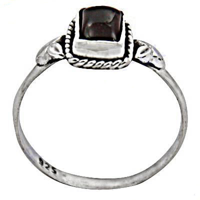 925 Silver Garnet Ring for Women | Gemstone Jewelry