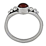 Load image into Gallery viewer, 925 Silver Garnet Ring for Women | Gemstone Jewelry Gift

