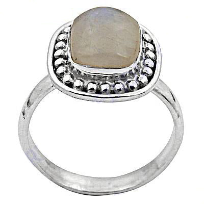 925 Silver Moonstone Ring for Women | Gemstone Jewelry