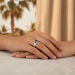 Load image into Gallery viewer, 925 Silver Gemstone Ring for Women | Statement Jewelry
