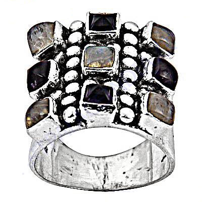 925 Silver Gemstone Ring for Women | Statement Jewelry
