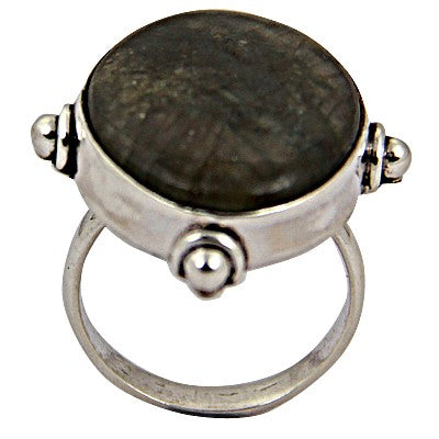 925 Silver Labradorite Ring | Women's Gemstone Jewelry