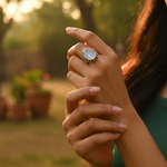 Load image into Gallery viewer, 925 Sterling Silver Moonstone Ring for Women | Gift Jewelry
