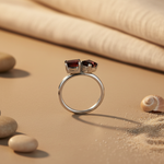 Load image into Gallery viewer, 925 Silver Garnet Gemstone Ring for Women | Gift Jewelry
