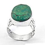 将图像加载到图库查看器中， 925 Silver Turquoise Ring for Women | Statement Jewelry
