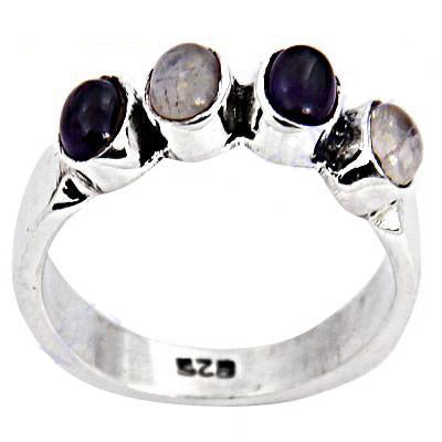 925 Silver Gemstone Ring for Women | Statement Jewelry