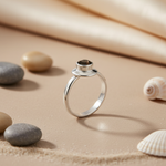 将图像加载到图库查看器中， 925 Sterling Silver Ring with Gemstone for Women | Gift
