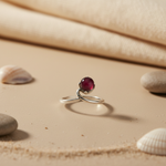 将图像加载到图库查看器中， 925 Silver Gemstone Ring for Women | Minimalist Jewelry Gift
