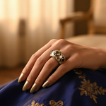 将图像加载到图库查看器中， 925 Silver Gemstone Ring for Women | Statement Jewelry Gift
