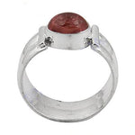 将图像加载到图库查看器中， 925 Silver Red Gemstone Ring for Women | Daily Wear Jewelry
