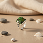 将图像加载到图库查看器中， 925 Silver Turquoise Ring for Women | Gemstone Jewelry
