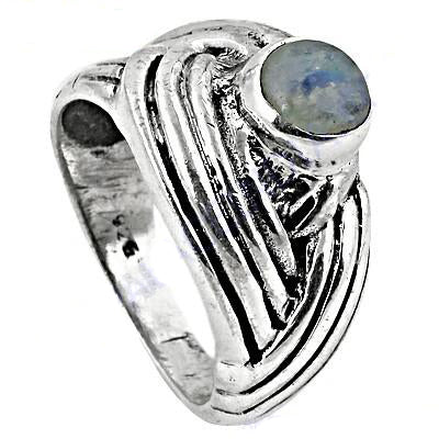 925 Silver Moonstone Ring for Women | Statement Jewelry