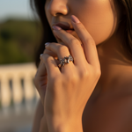 将图像加载到图库查看器中， 925 Silver Smoky Quartz Ring | Women's Gemstone Jewelry
