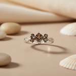 将图像加载到图库查看器中， 925 Silver Smoky Quartz Ring | Women's Gemstone Jewelry
