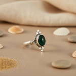 Load image into Gallery viewer, 925 Silver Garnet Ring for Women | Gemstone Jewelry
