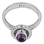 Load image into Gallery viewer, 925 Silver Amethyst Ring for Women | Gemstone Jewelry
