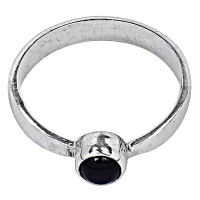 925 Silver Onyx Ring for Women | Gemstone Jewelry