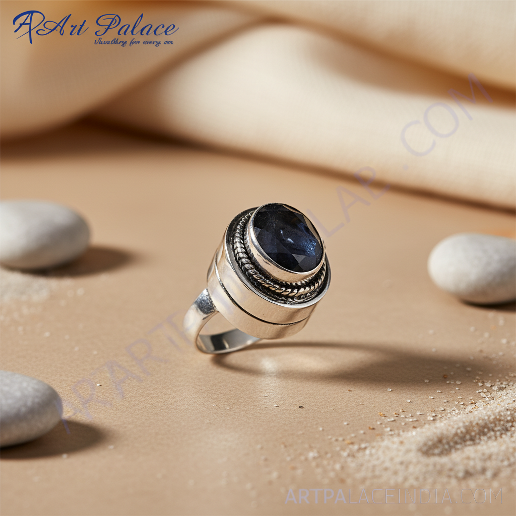 925 Silver Sapphire Ring for Women | Gemstone Jewelry Gift