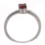 将图像加载到图库查看器中， 925 Silver Ruby Ring for Women | Gemstone Jewelry Gift
