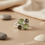 Load image into Gallery viewer, 925 Silver Multi-Stone Ring for Women | Statement Jewelry
