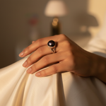 将图像加载到图库查看器中， 925 Silver Pearl Ring for Women | Gemstone Jewelry
