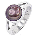 将图像加载到图库查看器中， 925 Silver Pearl Ring for Women | Gemstone Jewelry
