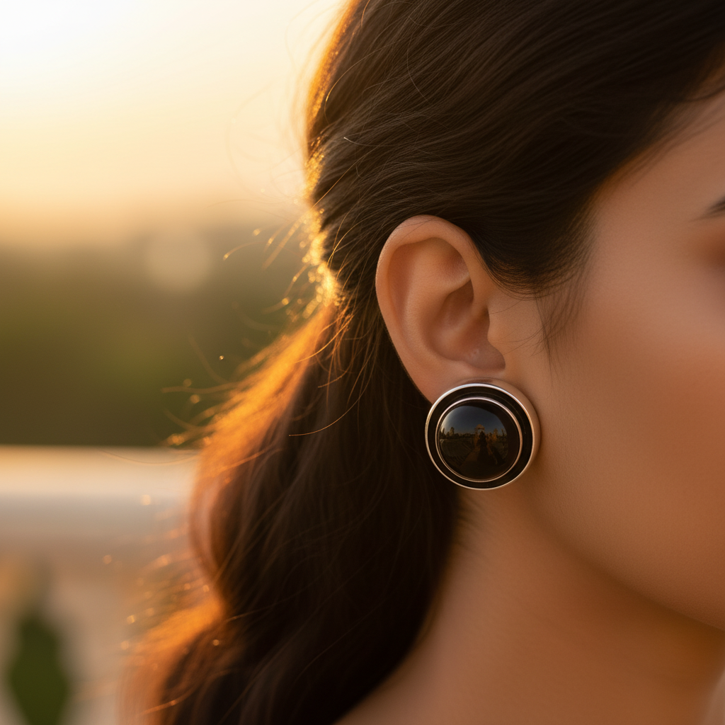 Pomo decorativo redondo cromado | art palace