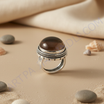 Load image into Gallery viewer, 925 Silver Smoky Quartz Ring for Women | Gemstone Jewelry
