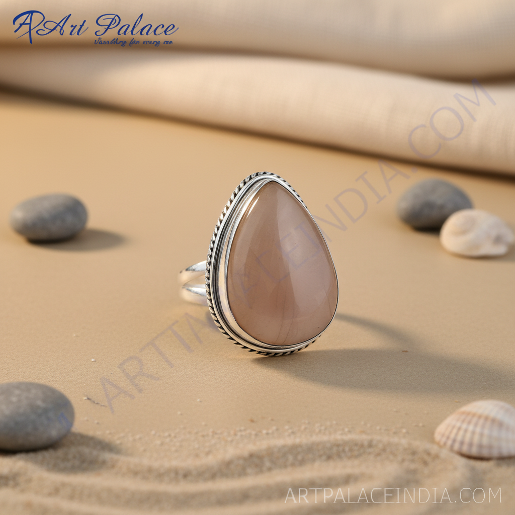 925 Sterling Silver Teardrop Ring for Women | Gemstone Jewelry