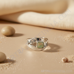 Load image into Gallery viewer, 925 Silver Square Stone Ring for Women | Sterling Silver Jewelry
