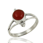 Load image into Gallery viewer, 925 Silver Red Carnelian Ring for Women | Gemstone Jewelry
