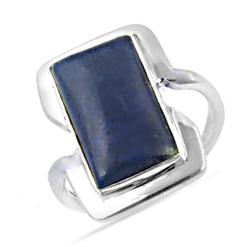 925 Silver Lapis Lazuli Ring for Women | Gemstone Jewelry