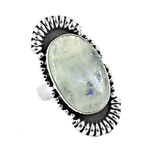 925 Silver Moonstone Ring for Women | Gemstone Jewelry Gift