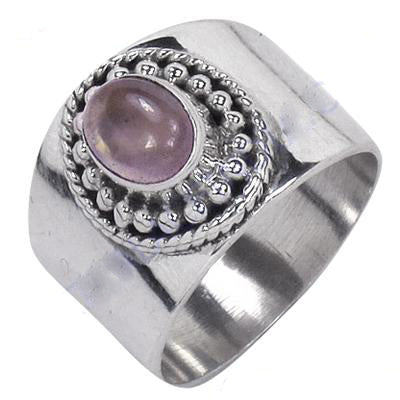 925 Silver Amethyst Ring for Women | Gemstone Jewelry