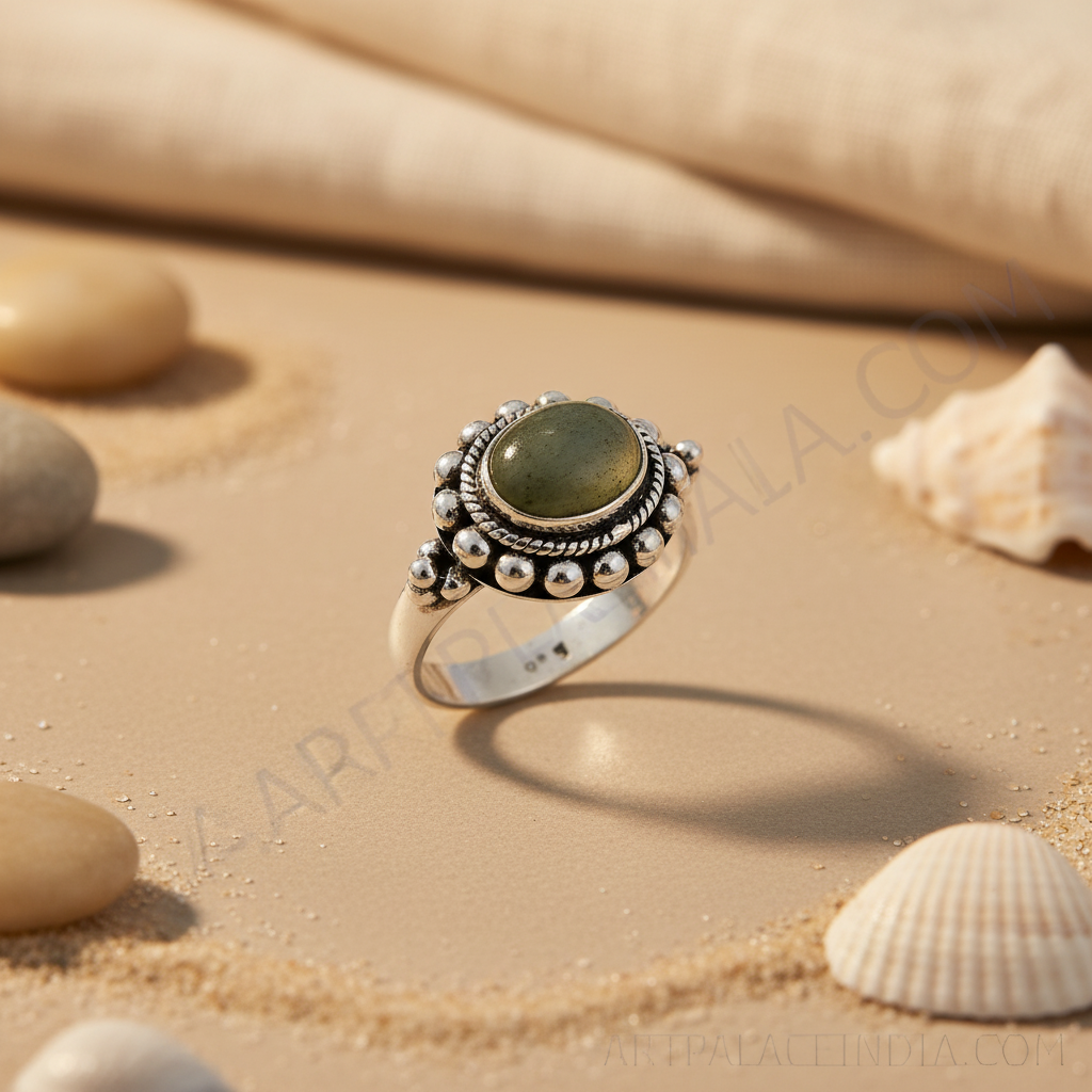 925 Sterling Silver Gemstone Ring for Women | Silver Jewelry