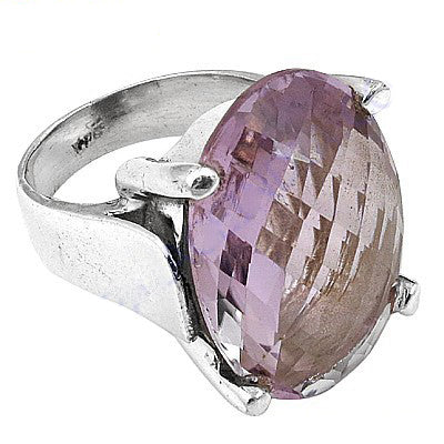 925 Silver Amethyst Ring for Women | Gemstone Jewelry