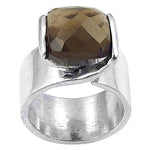 Load image into Gallery viewer, 925 Silver Smoky Quartz Ring for Women | Gemstone Jewelry
