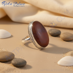Load image into Gallery viewer, 925 Silver Red Jasper Ring for Women | Gemstone Jewelry
