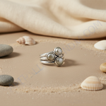 Load image into Gallery viewer, Anillo de perla de plata de ley 925 para mujer | Regalo elegante
