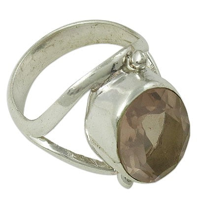 925 Silver Smoky Quartz Ring | Women's Gemstone Jewelry