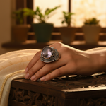 Load image into Gallery viewer, 925 Sterling Silver Amethyst Ring for Women | Gemstone Jewelry
