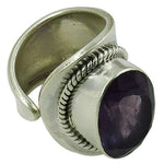 Load image into Gallery viewer, 925 Sterling Silver Amethyst Ring for Women | Gemstone Jewelry
