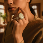 Load image into Gallery viewer, 925 Sterling Silver Turquoise Stone Ring for Men | Statement Jewelry
