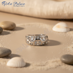 Load image into Gallery viewer, Anillo de plata con circonita cúbica para mujer | Joyería de moda
