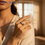 Load image into Gallery viewer, 925 Silver Square Gemstone Ring for Women | Daily Wear Jewelry
