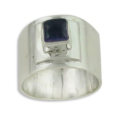 925 Silver Square Stone Ring for Women | Statement Jewelry